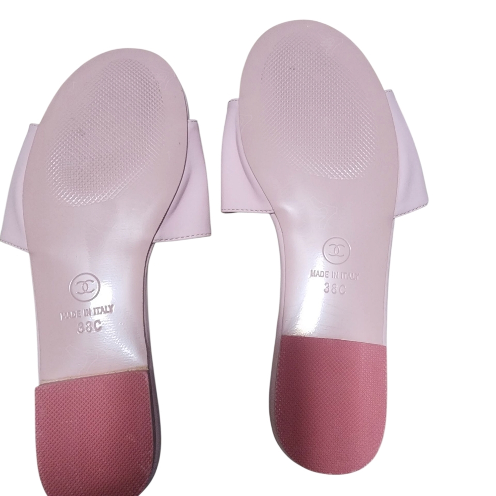 Pink Sandals with Iconic Logo - Picture 5 of 5